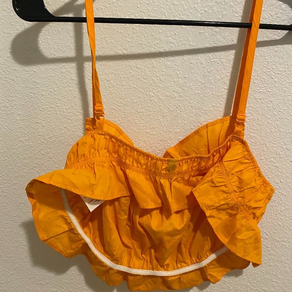 HM Flounce-trimmed Crop Top - Picture 4 of 6